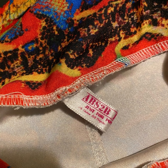 Yoga leggings red snake - Picture 2 of 2